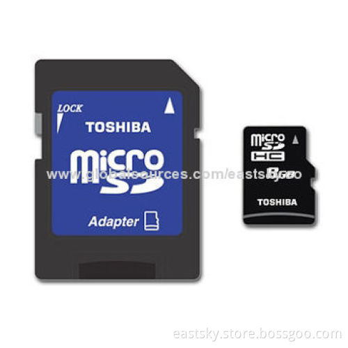 Memory Card, 64MB to 32GB for Choices, Minimum 10 Years Data Retention
